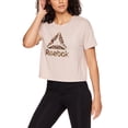 thumbnail image 3 of Reebok Women's Motion Graphic Cropped Short Sleeve Tee, 3 of 3
