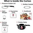 thumbnail image 3 of Hawkins Contura 5 L Aluminum Stovetop Pressure Cooker, 3 of 6