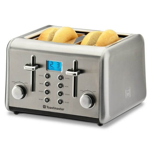Toastmaster TM-48TS Stainless-Steel 4-Slice Toaster