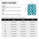 thumbnail image 3 of Balery Sky Blue And White Polka Dot Pantalones cortos de pijama de punto de algodón para hombre con cinturilla y bolsillos-Medium, 3 of 6