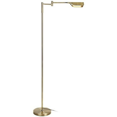 Regency Hill Modern Pharmacy Floor Lamp Aged Brass Adjustable Swing Arm Metal Shade For Living Room Reading Bedroom Office Com Regency Hill Modern Pharmacy Floor Lamp, Jenson Aged Brass Pharmacy Floor Lamp