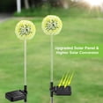 thumbnail image 2 of Solar Garden Lights Outdoor Decor, 6 Pack Solar Dandelion Garden Lights with Colorful 16 LED, Waterproof Garden Decor Outdoor Solar Flower Lights for Patio, Yard, Pathway Decoration, 2 of 7