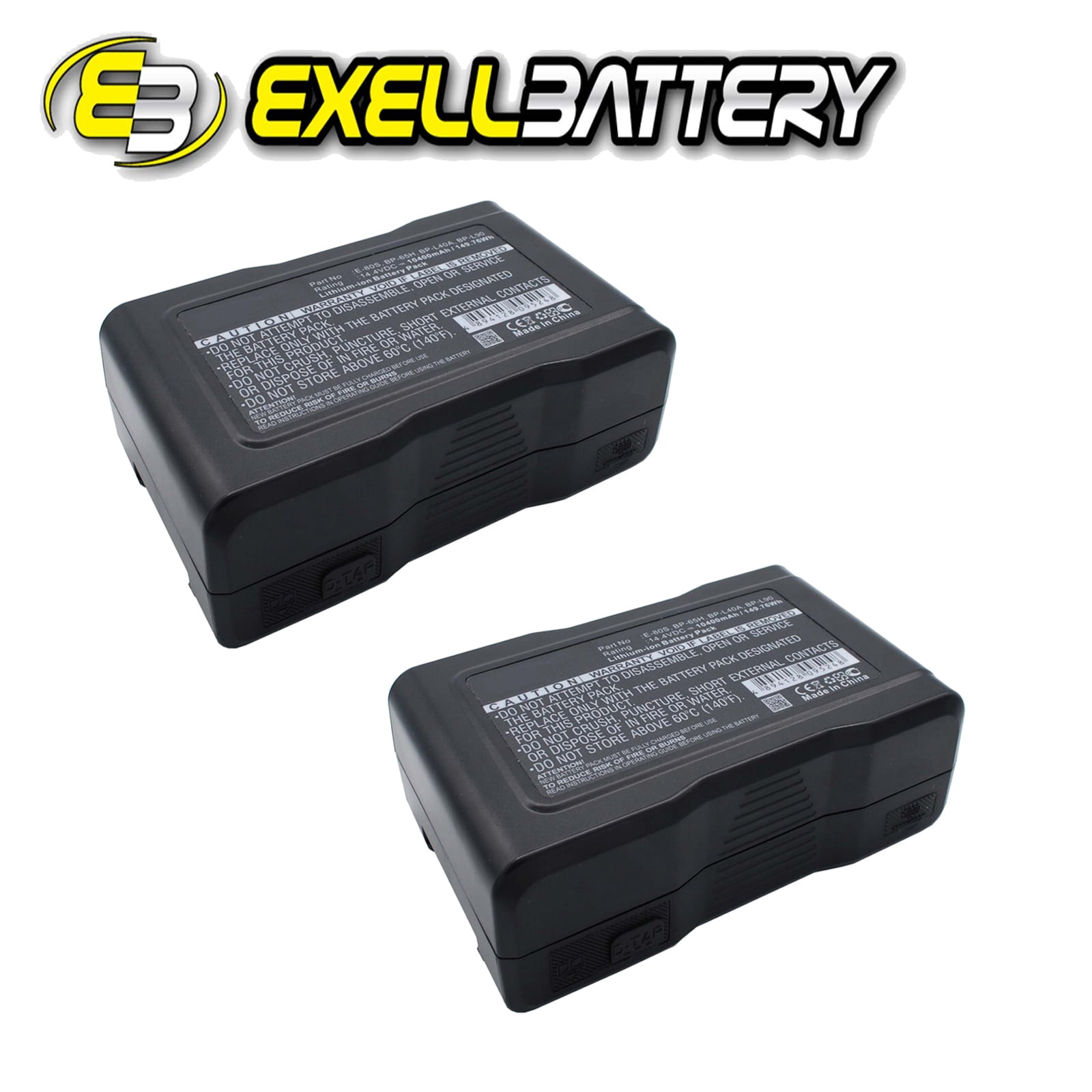 AG-DVC200P Rechargeable Battery Replacement for Panasonic AJ-D400 AJ-SDX900P 14.4v 10400mAh AJ-D410A