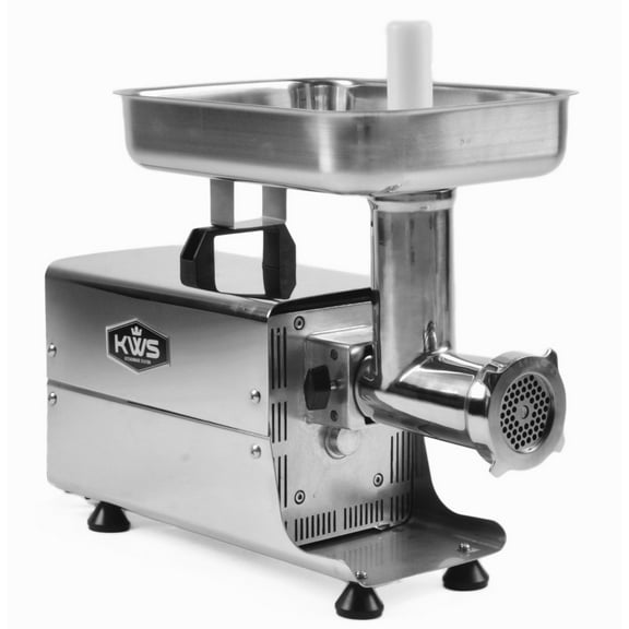 KWS SL-8 Commercial 450W 1/2HP Electric Meat Grinder Stainless Steel Meat Grinder