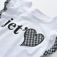 thumbnail image 2 of Ketyyh-chn99 4 Yr Old Girl Clothes Toddler Kids Baby Girls Ruffle Short Sleeve Letter T Shirt Tops Outfits for Girls Size 6, 2 of 5