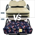 thumbnail image 6 of COEQINE US Flag Golf Cart Seat Cover Towel with Foldable Design and Carry Handle, Universal Comfort Quilted Polyester, 4 Front Pockets, for Patriotic Decor, USA American Flag, 6 of 8