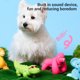 thumbnail image 3 of Juguete De Masticación Para Perros De Látex, Juguete Para Mascota De Suave Para Mascota Para La Dentición Para La Limpieza De Los Dientes Con Chirriador Lindas Formas De, 3 of 7