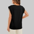 thumbnail image 4 of Women Summer Top Basic Tee Shirts Casual Tank Loose Fit Cap Sleeve Tops Short Sleeve Tops for Women Women Shirt Small Womens Athletic Wear Womens T Shirt Workout Shirts Loose Shirt Women Turtle, 4 of 6