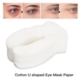 thumbnail image 3 of Under Eye  Sheet, Eye Compressed  Paper Sheet U Shape 200pcs Wet Compress Disposable  for Beauty Salon, 3 of 7