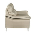thumbnail image 6 of Enchantia Genuine Leather Loveseat, 6 of 8
