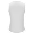 thumbnail image 4 of Bzhegqhd Fashionable Men's Solid Color Tight Fitting Casual Sleeveless Fitness, 4 of 6