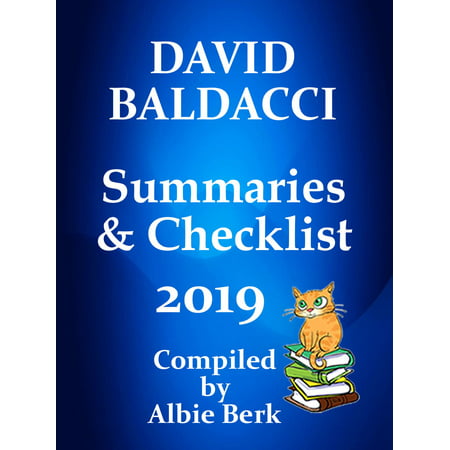 David Baldacci: Best Reading Order - with Summaries & Checklist -