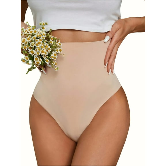 2 Pcs Culotte Gainante Taille Haute