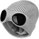 thumbnail image 1 of Gorro de punto unisex para gafas – Gorro cálido con diseño de calavera para invierno, gorro elástico con forro polar para deportes al aire libre, 1 of 5