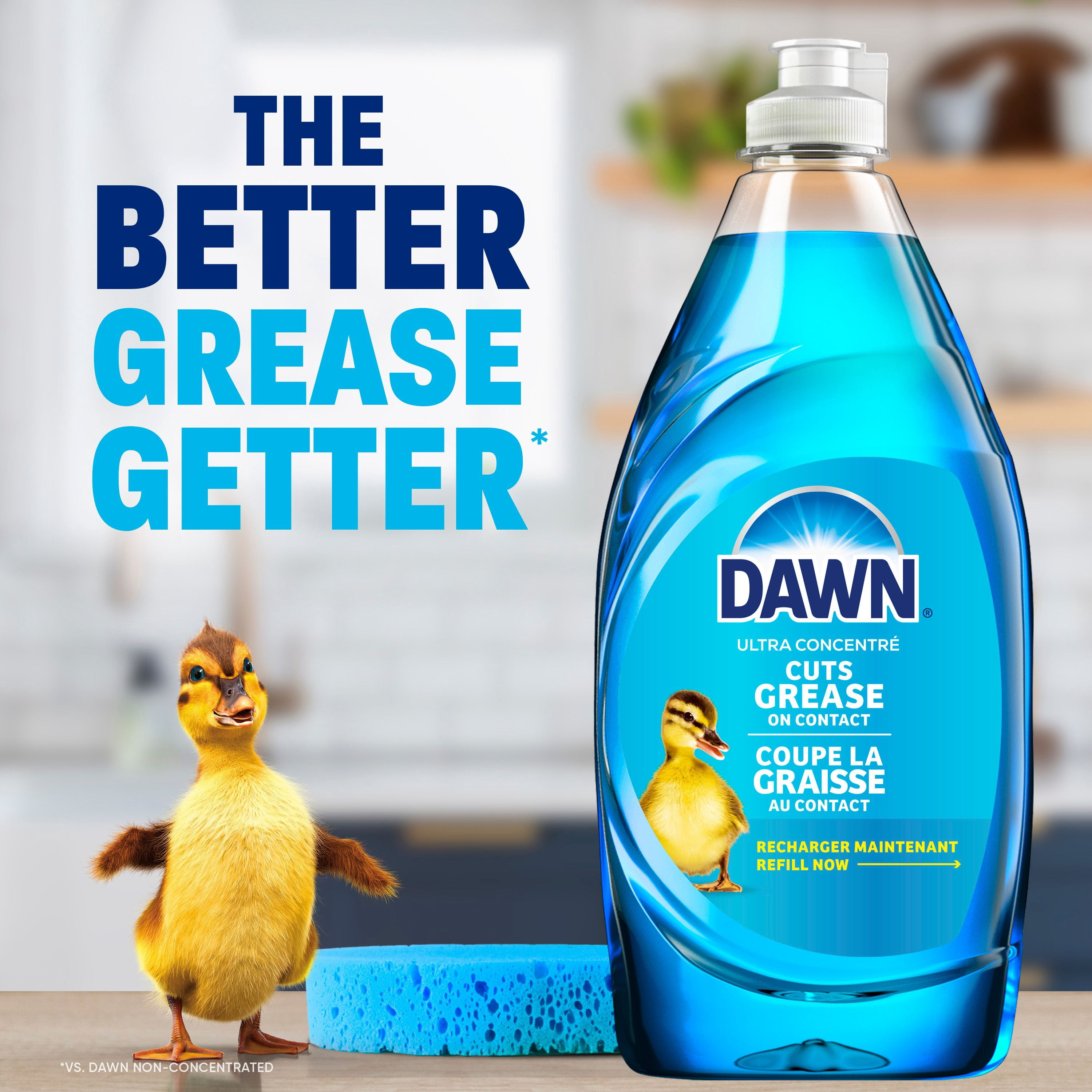 Dawn Ultra Dish Soap, Dishwashing Liquid, Apple Blossom