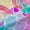 Pink Purple, variant on Feelyou Blue Mermaid Black Out Curtains, Tale Ocean Curtains Pack of 2 (42x63 Each)