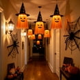 thumbnail image 4 of AUNVITO Clearance Witch Hat Hanging Light Halloween Ghost Face Hanging Lamp for Party Home Halloween Witch Hat Hanging Lamp Great Gift Choice for Family and Friends, 4 of 6