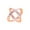 C, variant on TopLLC Jewelry Tools X-shaped Scarf Buckle Three-ring Scarf Buckle Scarf Accessories Scarf buckle