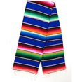 thumbnail image 2 of Mexican Serape Sarape Blanket XL 84" x 55" Royal Blue, 2 of 3