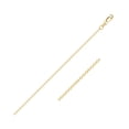 thumbnail image 1 of 14k Yellow Gold Cable Link Chain 0.8mm 20 in, 1 of 3