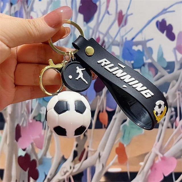 Llavero de la Copa de Europa de Fútbol | Colgante de acero inoxidable para jugadores, entrenadores y aficionados | Regalo para cumpleaños, temporadas y torneos