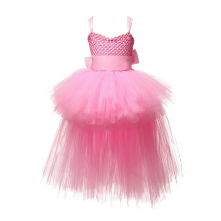 

BULLPIANO Tutu Dresses For Toddler Girls Princess Dresses Sleeveless Tulle Dress Wedding Party Pageant Ball Gown
