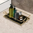 thumbnail image 4 of Bandeja De Tocador De Baño Organizador De Maquillaje De Plato De Joyería Para Tocador S Negro Sunnimix Bandeja de tocador de baño, 4 of 8