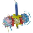 thumbnail image 3 of Flmtop Parrot Bird African Gray Bites Climb Chew Toy Hanging Strip Rope Pet Cage Decor Random Color, 3 of 8