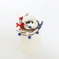 thumbnail image 3 of Clearance! under $5 "Independence Day Napkin Rings Festive Red White & Blue Decorated with Ideal for 4th of July Table Settings" for Home & Kitchen Blue, 3 of 5