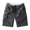 thumbnail image 4 of Cargo Shorts Mens Jogging with Pockets Cycling Shorts Casual Summer Essentials Men Clothing, 4 of 4