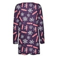 thumbnail image 5 of LOVZFMLL Cardigan pour Femmes Mode Halloween Imprimé Chemise Décontractée à Manches Longues Cardigan, 5 of 5
