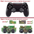 thumbnail image 2 of Kit Clicky personalizado ExtremeRate para el controlador PS4 CUH-ZCT2, 2 of 8