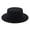 Black, variant on Church Hats for Women Fedora Hats for Women Panama Hats Packable Sun Hat Wide Brim Fedora Hats for Women, Black One Size