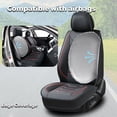 thumbnail image 5 of 2019 for CHEVROLET EQUINOX Seat Cover, Red Lines Car Seat Covers, Waterproof Leather Full Set of 5 Seats Non-slip Beautify Interior, Pet Car Seat Covers, 5 of 9