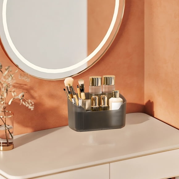 onlyliua Liquidación Estuche de Maquillaje de Plástico Transparente Estuche para Cosméticos para Pinceles de Maquillaje Paletas de Sombras de Ojos y Productos de Belleza.