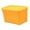 Orange, variant on HILABEE 1/12 Miniature Storage Box Diorama Scenery Ornament for DIY Scenery Building White