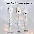 thumbnail image 6 of Wearable Dinosaur Skeleton Plush, My Cozy Dino Realistic 3D Skeleton Design Dinosaur Skull Outfit,Halloween Themed Costume, 6 of 8