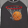 thumbnail image 4 of Inktastic Basketball Swish Women's Plus Size T-Shirt, 4 of 5