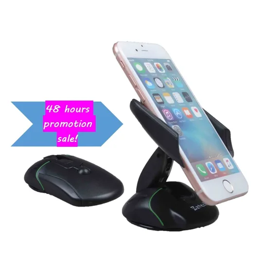 Cell Phone Holder Portable Car Phone Mount For Office, Kitchen, Bedroom
