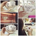 thumbnail image 3 of 8 Colors Ceramic Painting Paint Pen Waterproof Hand-painted Glass Mug Drawing Marker Pens DIY Tool., 3 of 5