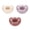 Girl, variant on NUK First Choice Comfy 100% Silicone Pacifier, 0-6 months, 3 pack