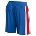thumbnail image 3 of Men's Fanatics Royal Philadelphia 76ers Big & Tall Referee Iconic Mesh Shorts, 3 of 3