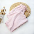 thumbnail image 1 of Pantalones de pijama finos de algodón Pantalones de algodón para el hogar Pantalones de hilo de algodón para primavera y otoño Pantalones de verano sueltos para mujer y hombre, 1 of 6