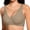 A1_Coffee, variant on Wireless Lift Bust Shaping Bras Seamless Deep V Plunge Jelly Supportive Mesh Crossover Bra No Underwire Push Up Full Coverage T-Shirt Bralette Plus Size Push Up Lift Everyday Bra Beige L
