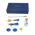 thumbnail image 2 of 7Pcs Wax Sealing  Set,  Vintage  Fire Paint Wax Spoon Candle Pen Set For Wedding Invitations Cards Gift Wrapping, 2 of 8