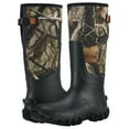 thumbnail image 6 of HISEA Men's Rubber Rain Boots with Steel, Shank Slip-Resistant Waterproof, Camo, US Size 13, 6 of 9