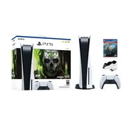 PlayStation 5 Disc Edition Call of Duty Modern Warfare II Bundle with God of War and Mytrix Controller Charger
