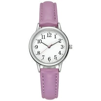 DESIGNICE Watches for Women Sleek Minimalist Fashion with Strap Dial Women's Quartz Leather Watch