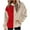 Khaki, variant on Otntypg Color Block Fuzzy Hoodies for Women Trendy Fall Winter Thick Warm Long Sleeve Drawstring Hooded Pullover Sweatshirts Fashion Sherpa Fleece Outwear Tops with Pockets Gray XXL