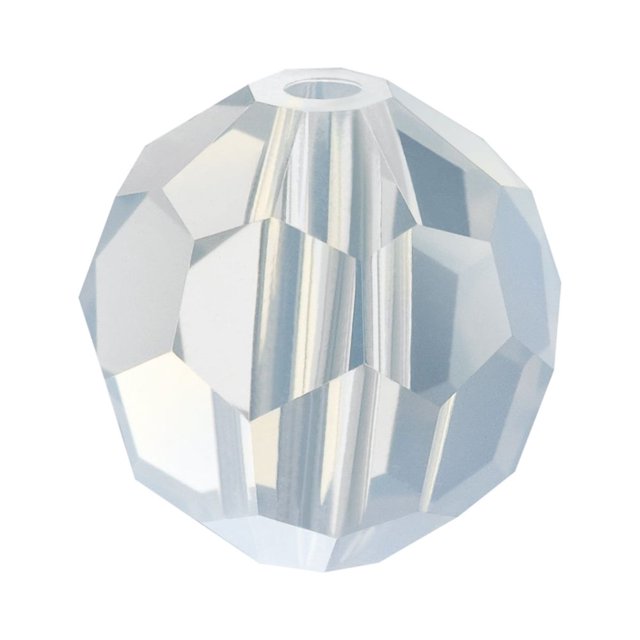 CHOK 40 Pièces (4mm) Siam Perles Simples Rondes en Cristal Preciosa